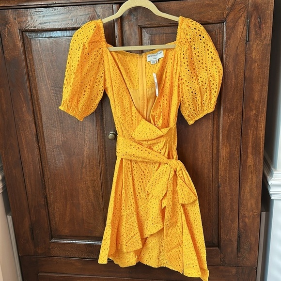 Sachin & Babi Davie yellow mini dress - Picture 2 of 9